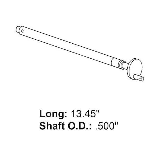 Aftermarket 1870243M9 Draft Control Shaft Fits Massey Ferguson 135 230 240 245 250 1870243M92 - main